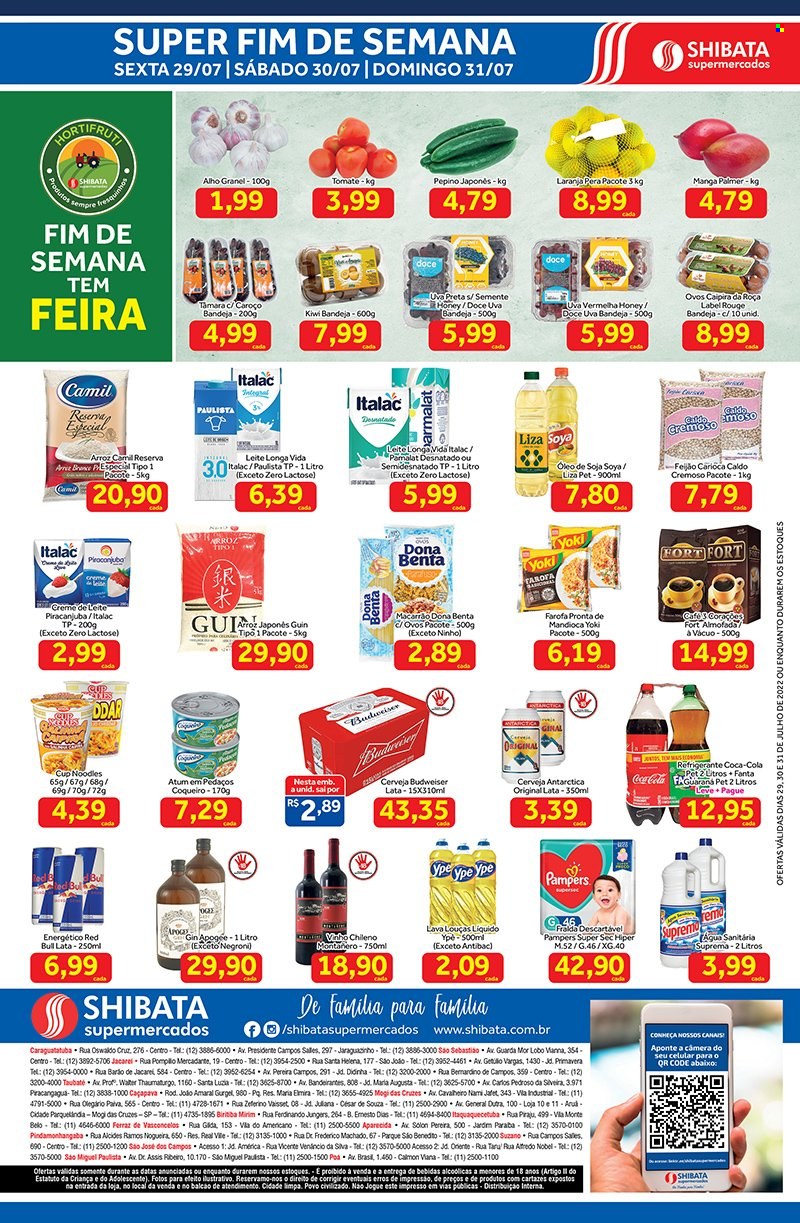 Folheto Shibata Supermercados - 29/07/2022 - 31/07/2022. Página 2