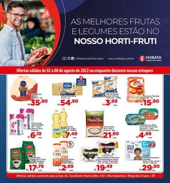 Folheto Shibata Supermercados - 02/08/2022 - 08/08/2022.