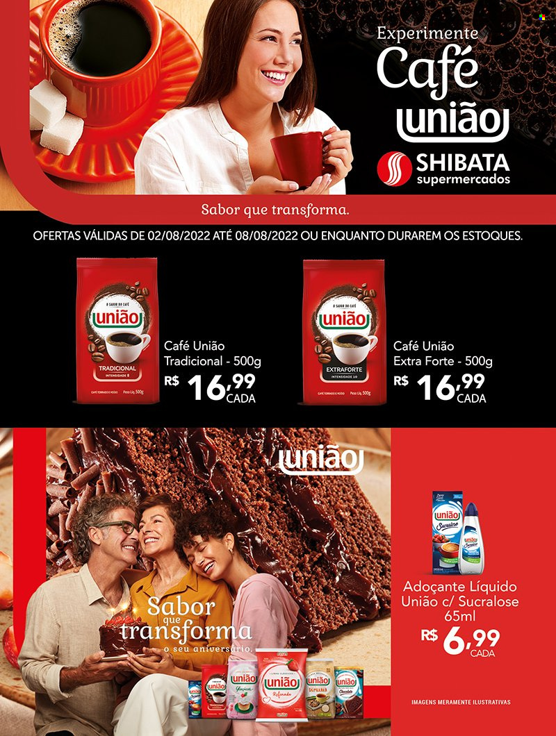 Folheto Shibata Supermercados - 02/08/2022 - 08/08/2022. Página 1