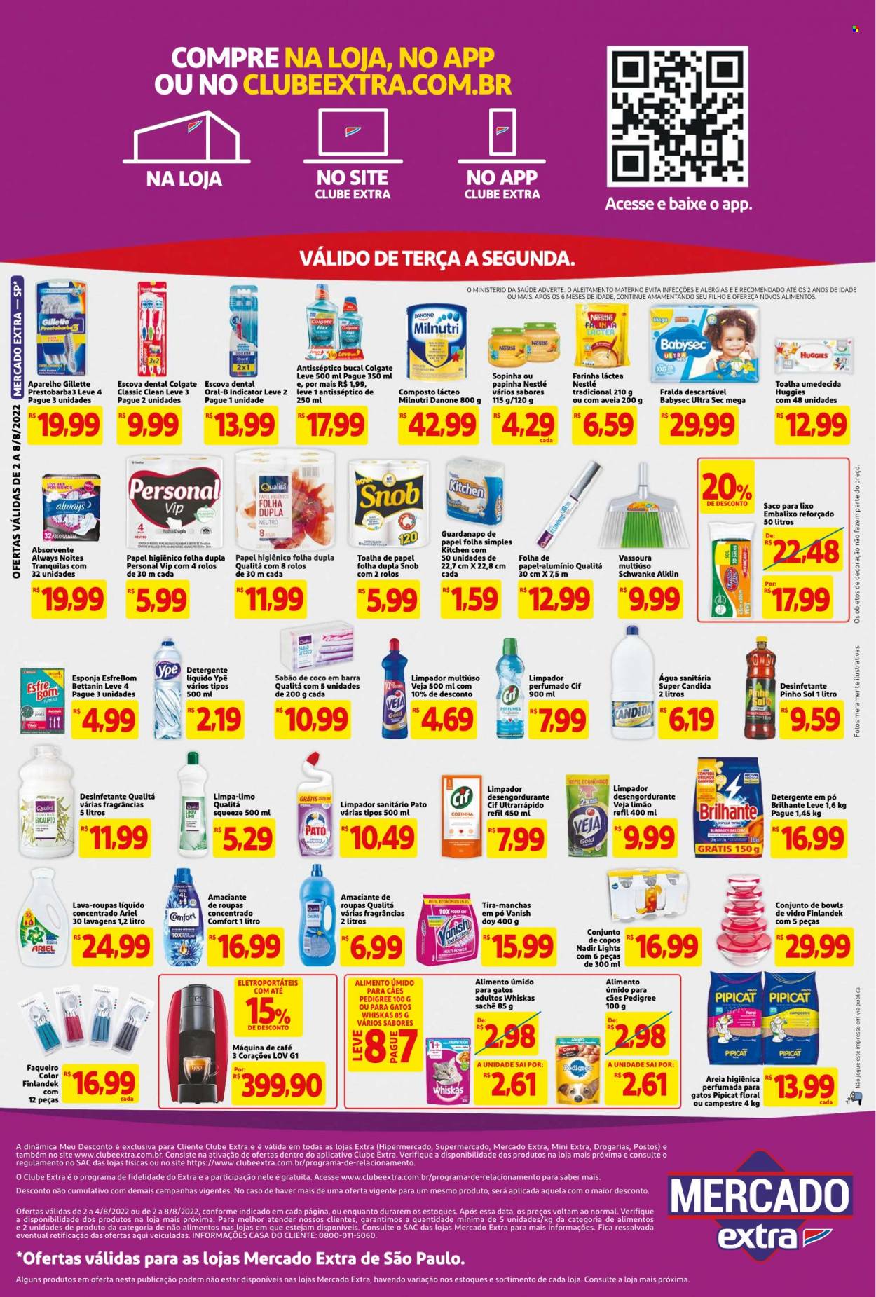 Folheto Mercado Extra - 02/08/2022 - 08/08/2022. Página 4