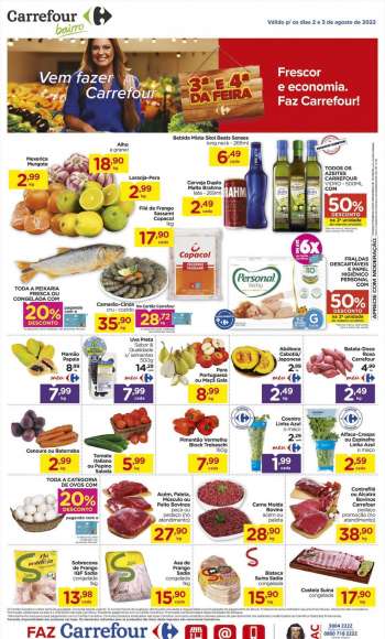 Folheto Carrefour Bairro - 02/08/2022 - 03/08/2022.