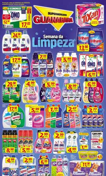 Folheto Supermercados Guanabara - 03/08/2022 - 04/08/2022.