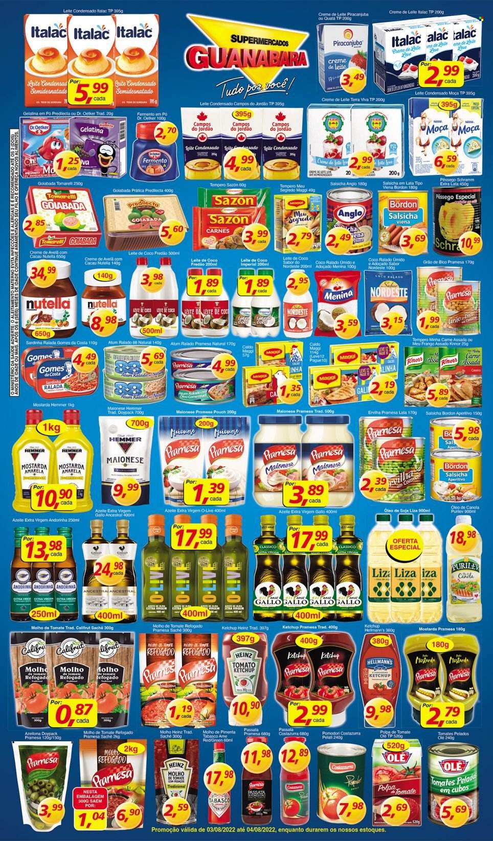 Folheto Supermercados Guanabara - 03/08/2022 - 04/08/2022. Página 9