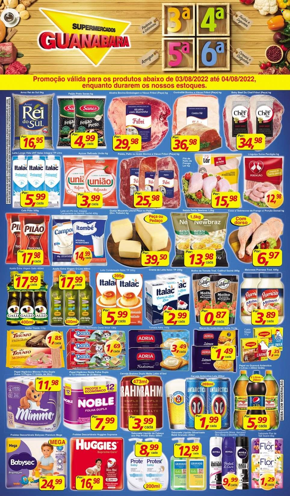 Folheto Supermercados Guanabara - 03/08/2022 - 04/08/2022. Página 12