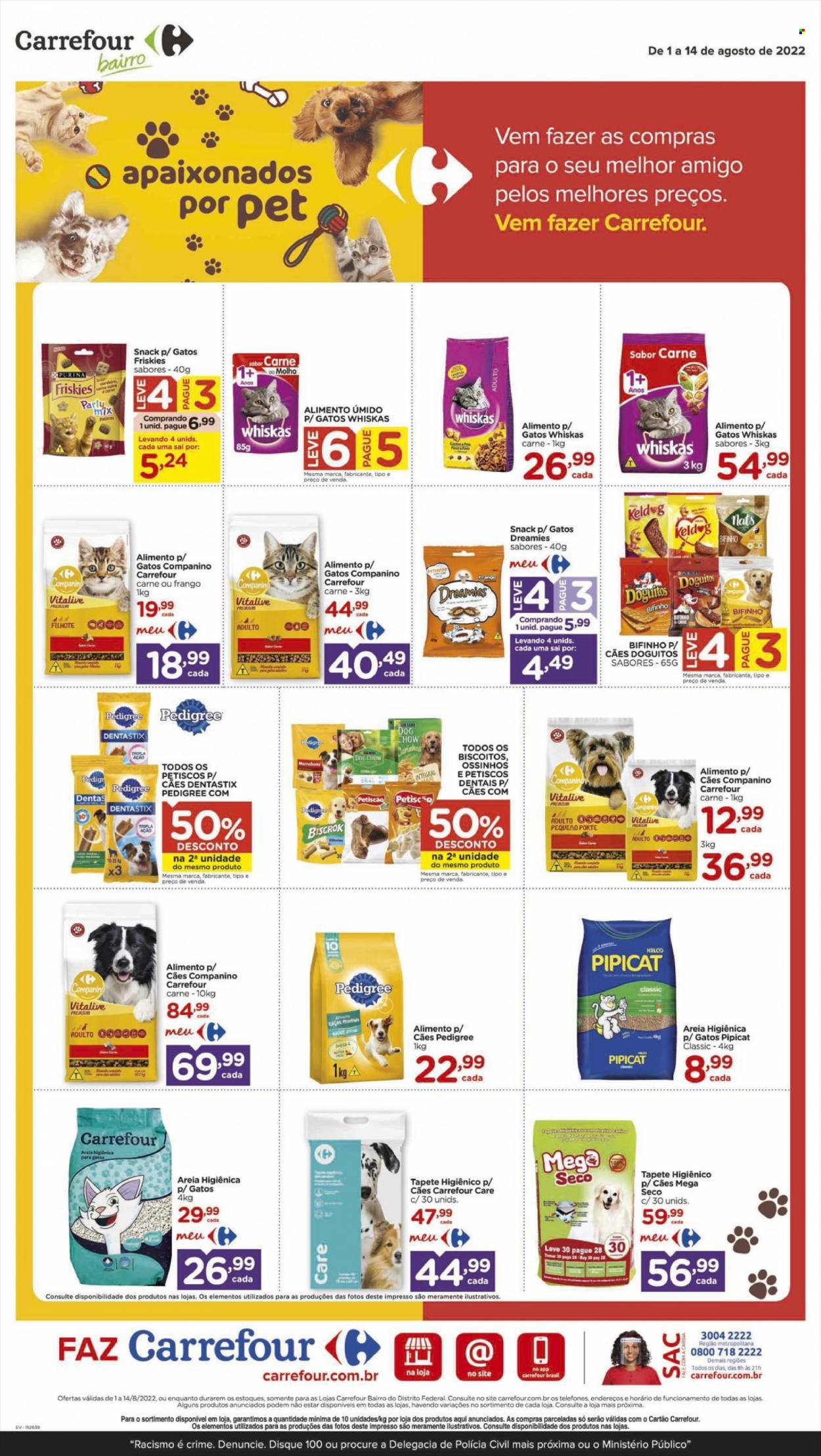 Folheto Carrefour Bairro - 01/08/2022 - 14/08/2022. Página 1