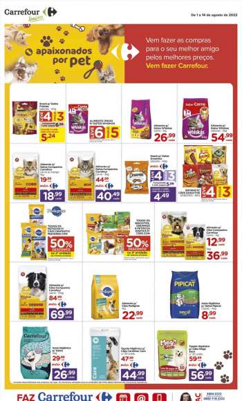 Folheto Carrefour Bairro - 01/08/2022 - 14/08/2022.