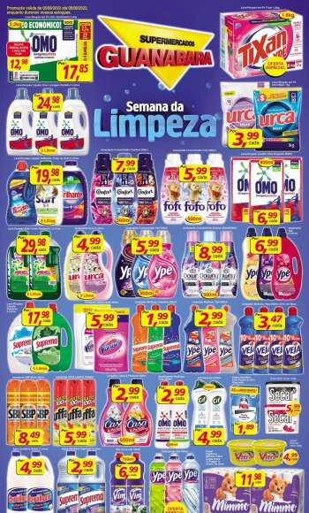 Folheto Supermercados Guanabara - 05/08/2022 - 08/08/2022.