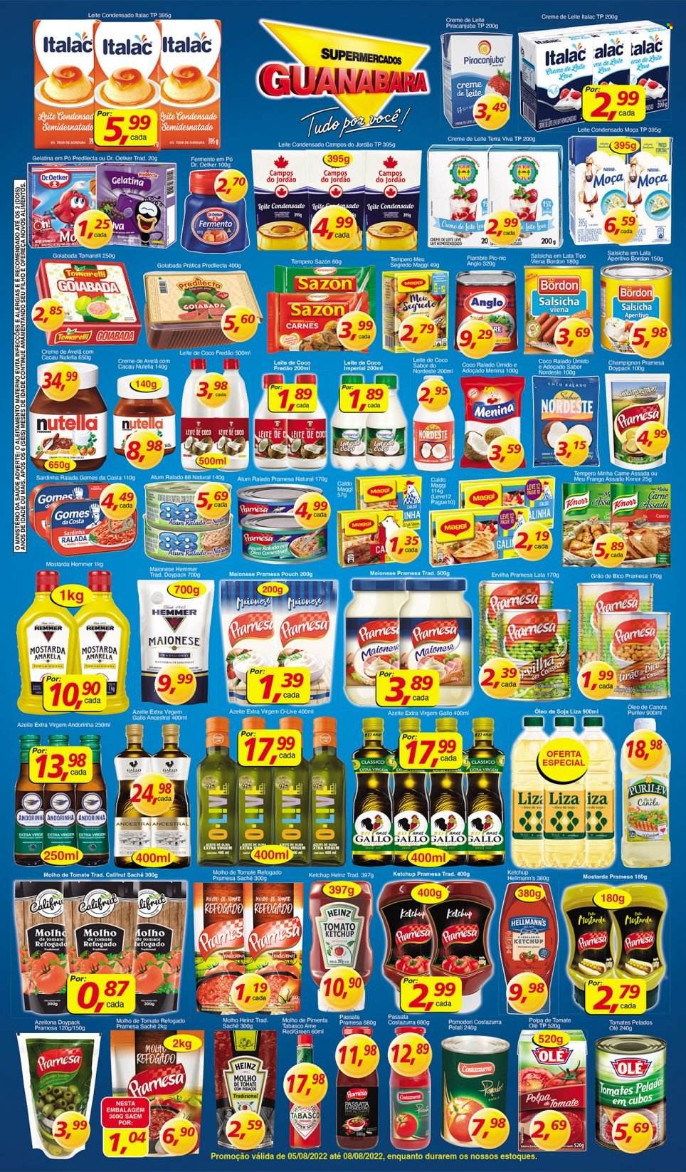 Folheto Supermercados Guanabara - 05/08/2022 - 08/08/2022. Página 9