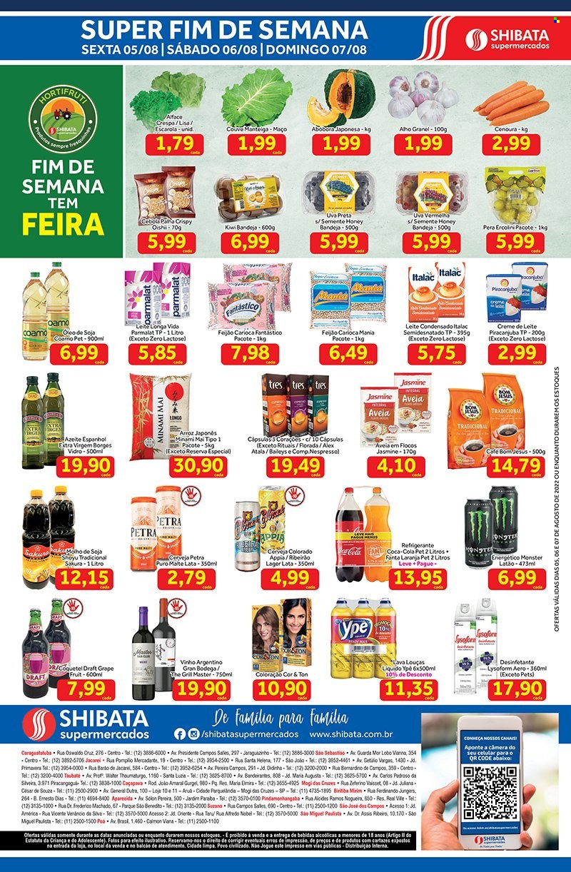 Folheto Shibata Supermercados - 05/08/2022 - 07/08/2022. Página 2
