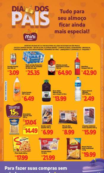 Folheto Mini Extra - 05/08/2022 - 07/08/2022.