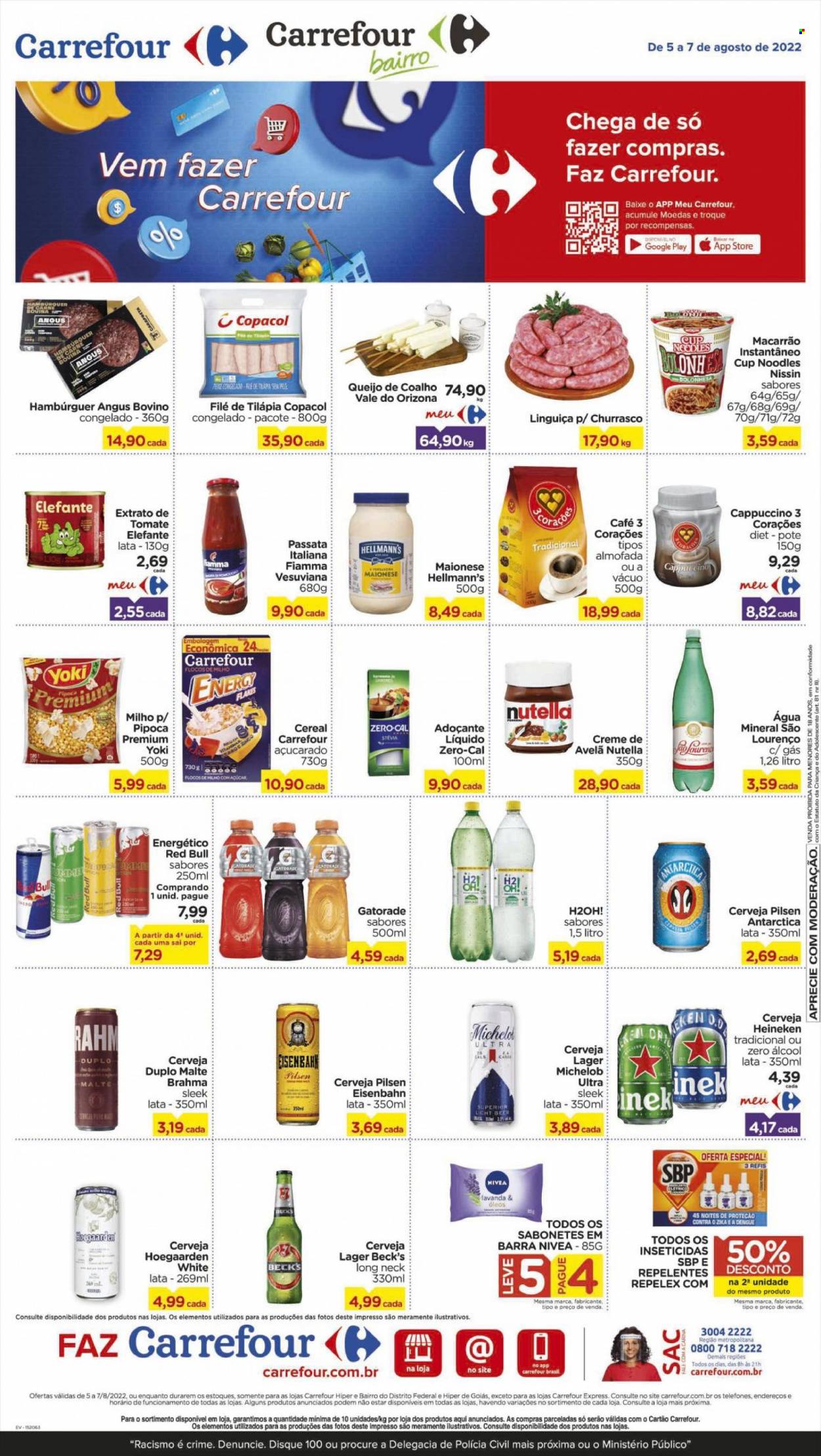 Folheto Carrefour Bairro - 05/08/2022 - 07/08/2022. Página 1