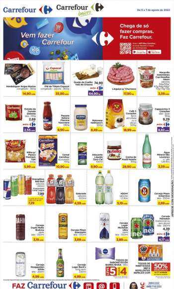 Folheto Carrefour Bairro - 05/08/2022 - 07/08/2022.
