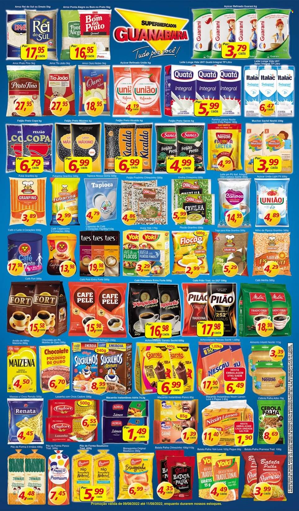 Folheto Supermercados Guanabara - 09/08/2022 - 11/08/2022. Página 8