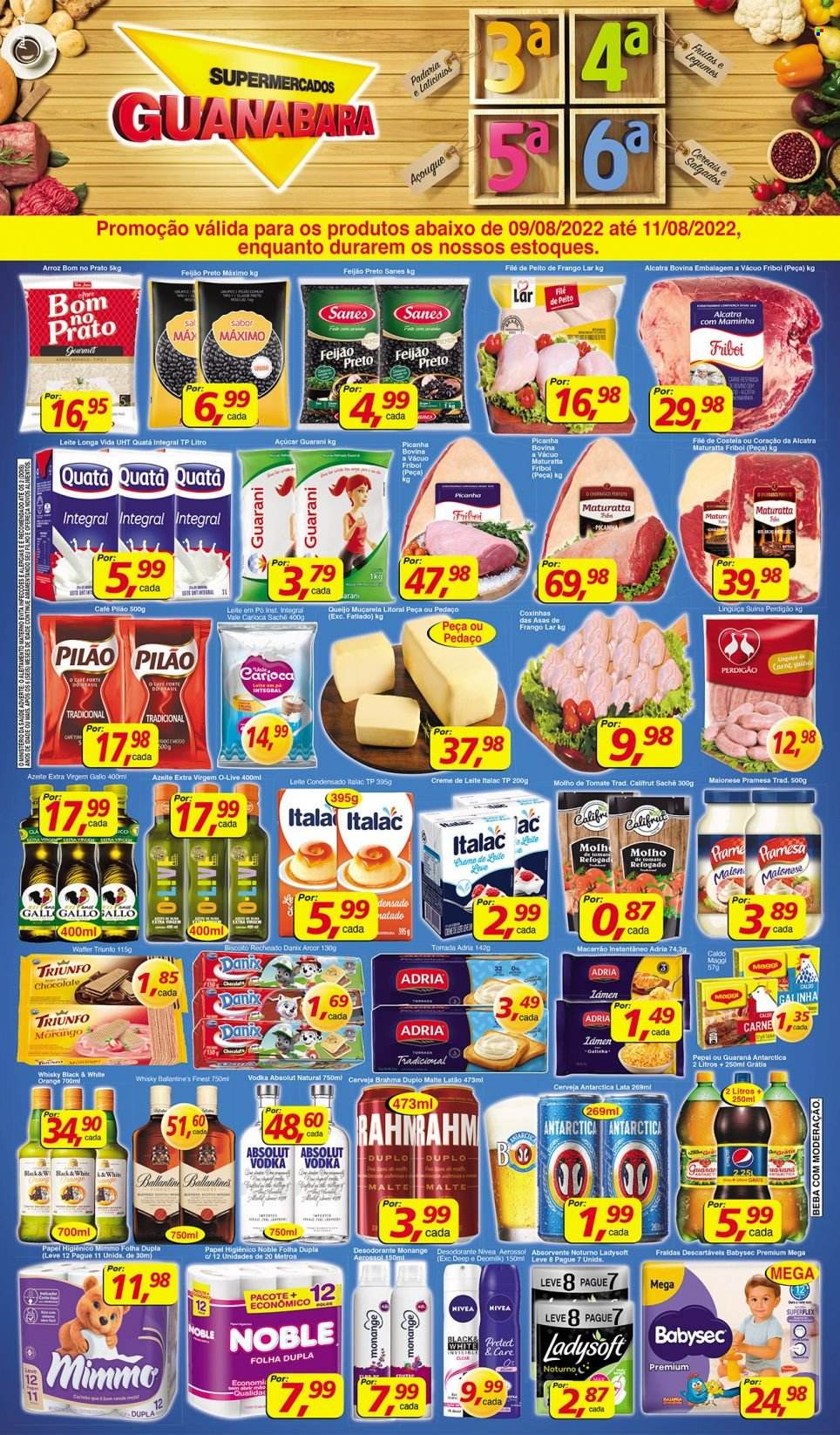 Folheto Supermercados Guanabara - 09/08/2022 - 11/08/2022. Página 12