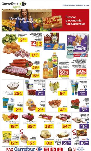 Folheto Carrefour Bairro - 09/08/2022 - 10/08/2022.