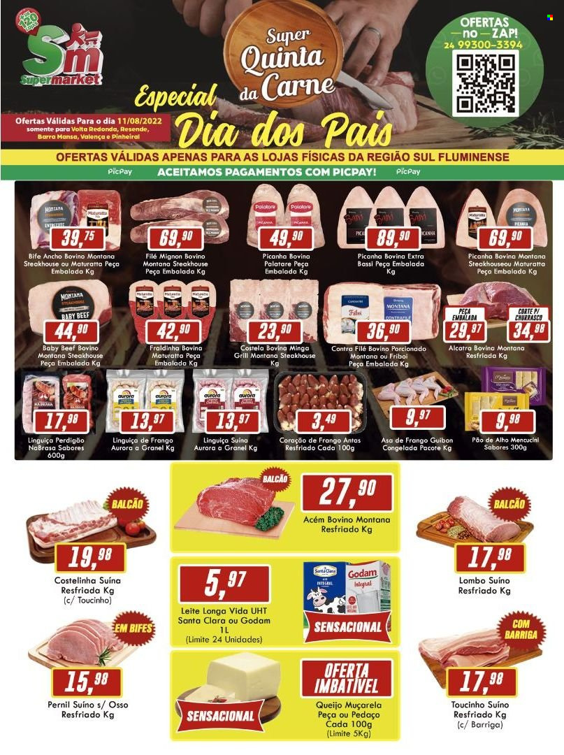 Folheto Rede Supermarket - 11/08/2022 - 11/08/2022. Página 1