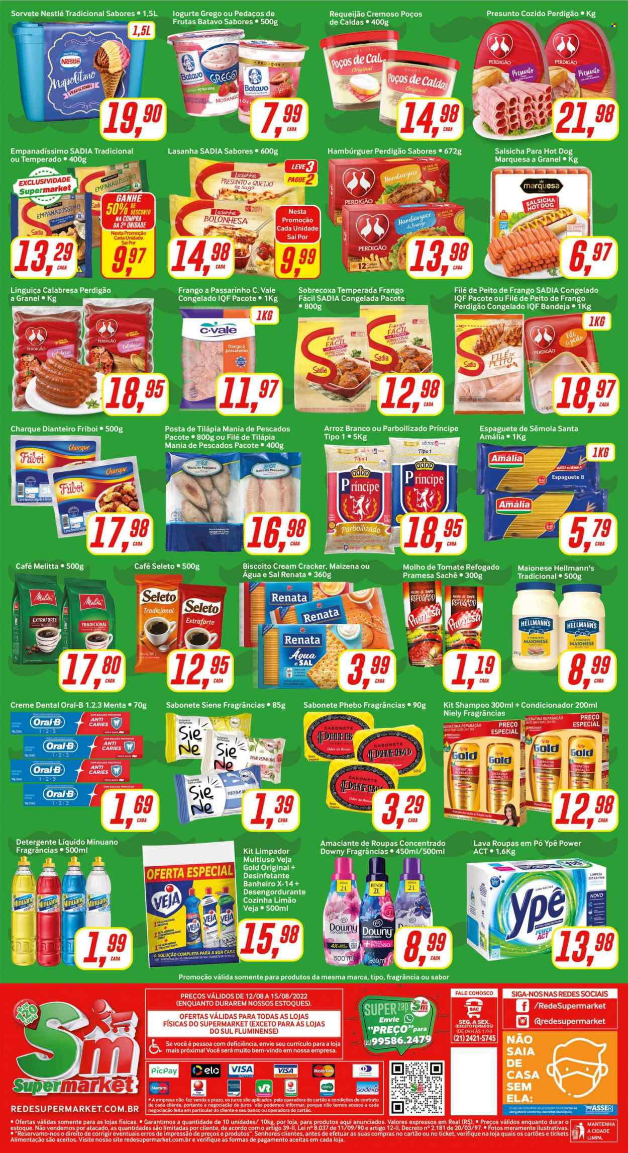 Folheto Rede Supermarket - 12/08/2022 - 15/08/2022. Página 2