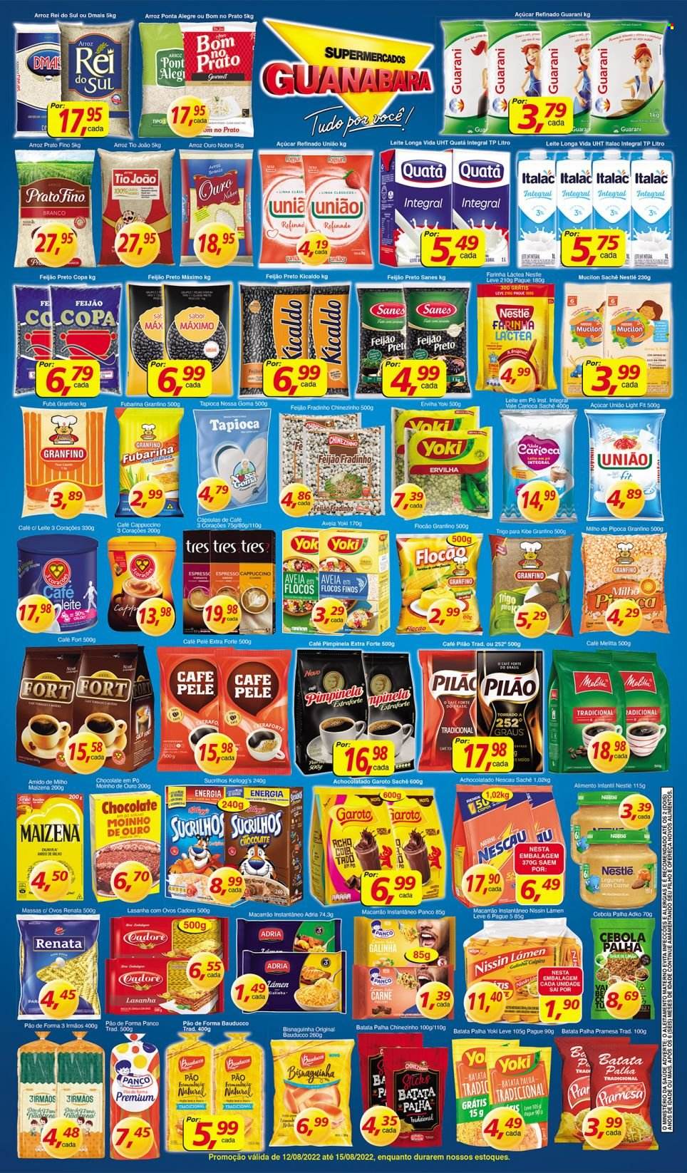 Folheto Supermercados Guanabara - 12/08/2022 - 15/08/2022. Página 2