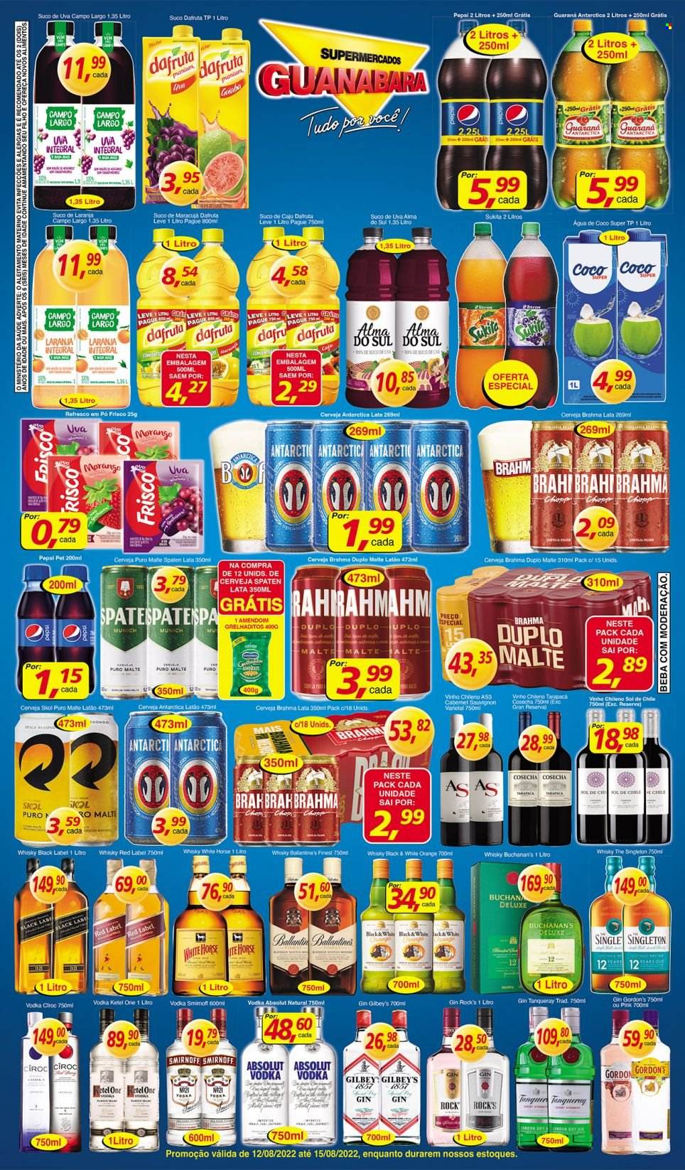 Folheto Supermercados Guanabara - 12/08/2022 - 15/08/2022. Página 4