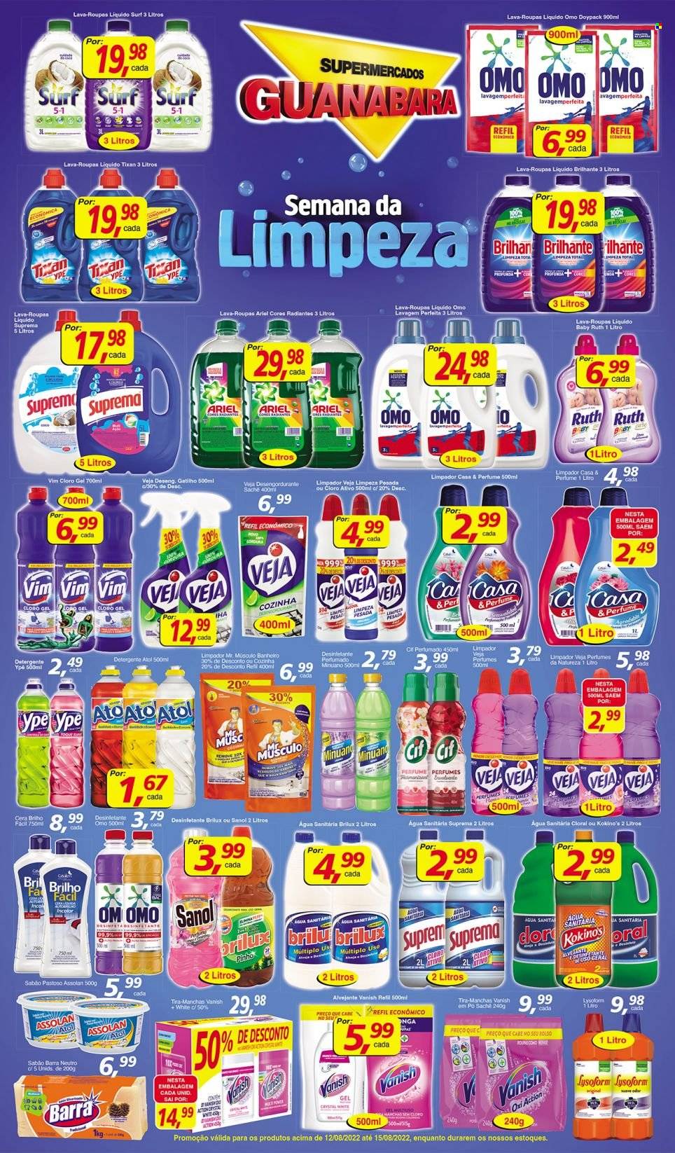 Folheto Supermercados Guanabara - 12/08/2022 - 15/08/2022. Página 9
