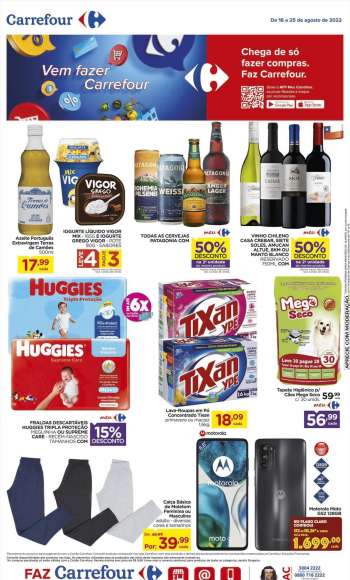 Folheto Carrefour Hiper - 16/08/2022 - 25/08/2022.