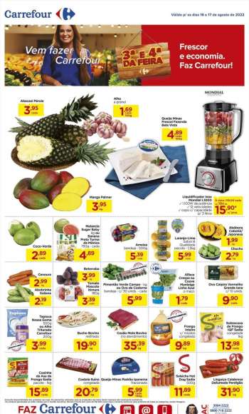 Folheto Carrefour Hiper - 16/08/2022 - 17/08/2022.