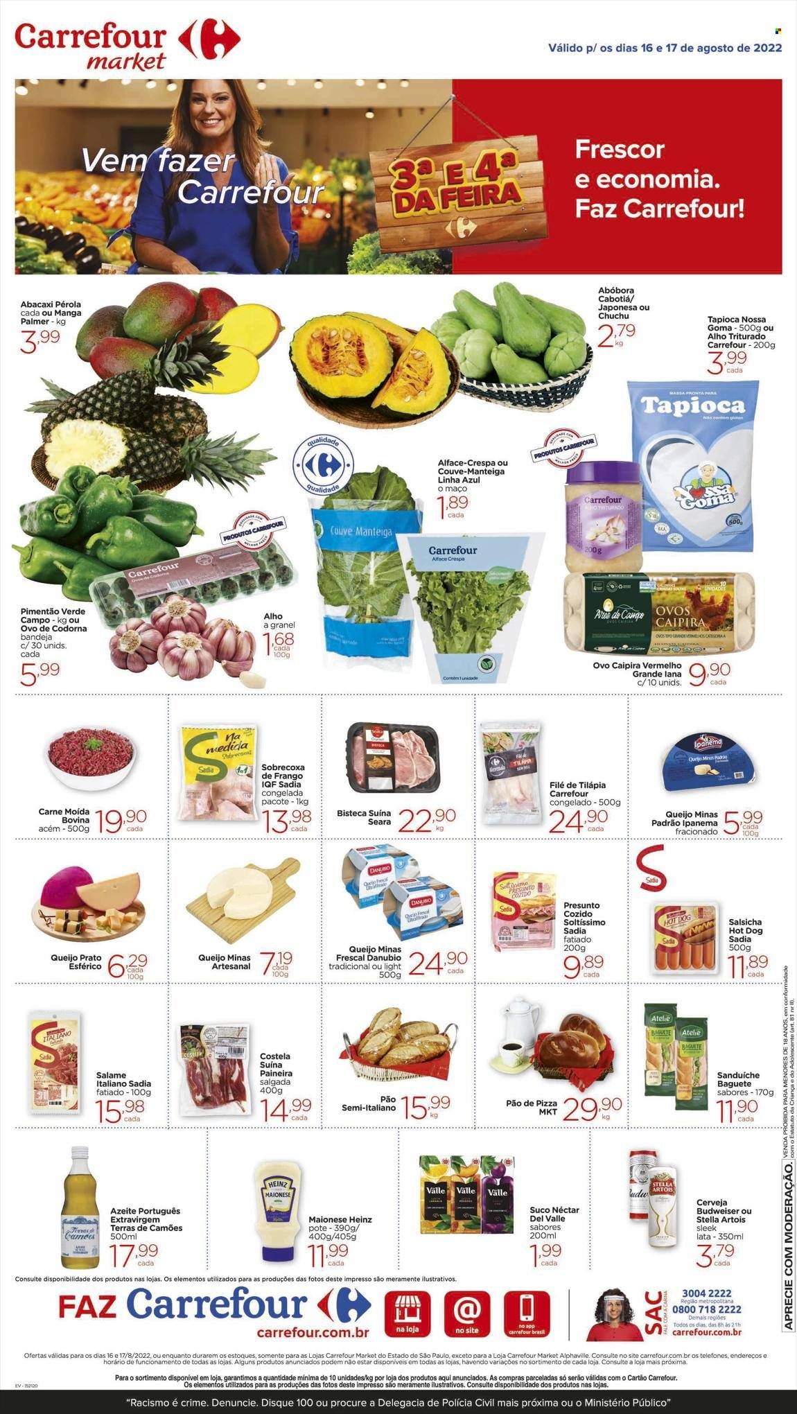 Folheto Carrefour Market - 16/08/2022 - 17/08/2022. Página 1