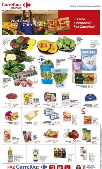 Folheto Carrefour Market - 16/08/2022 - 17/08/2022.