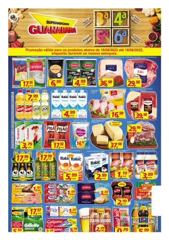 Folheto Supermercados Guanabara - 16/08/2022 - 18/08/2022.