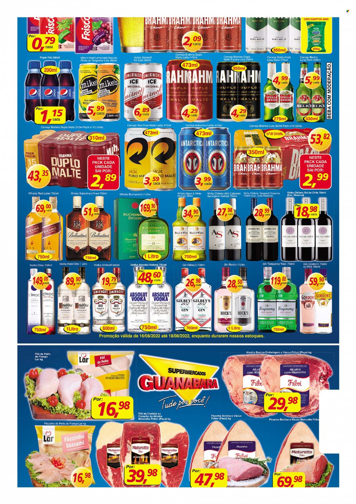 Folheto Supermercados Guanabara - 16/08/2022 - 18/08/2022. Página 5