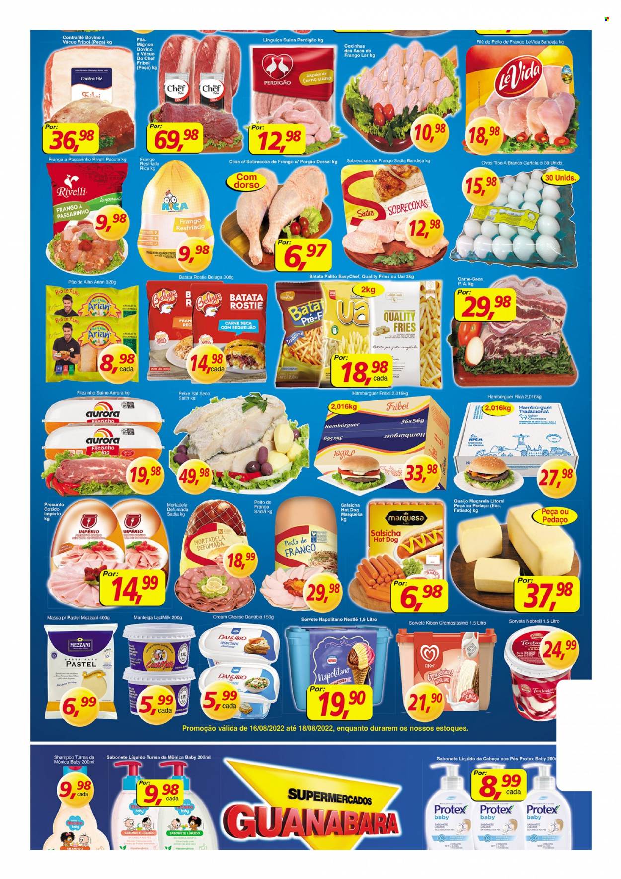 Folheto Supermercados Guanabara - 16/08/2022 - 18/08/2022. Página 6