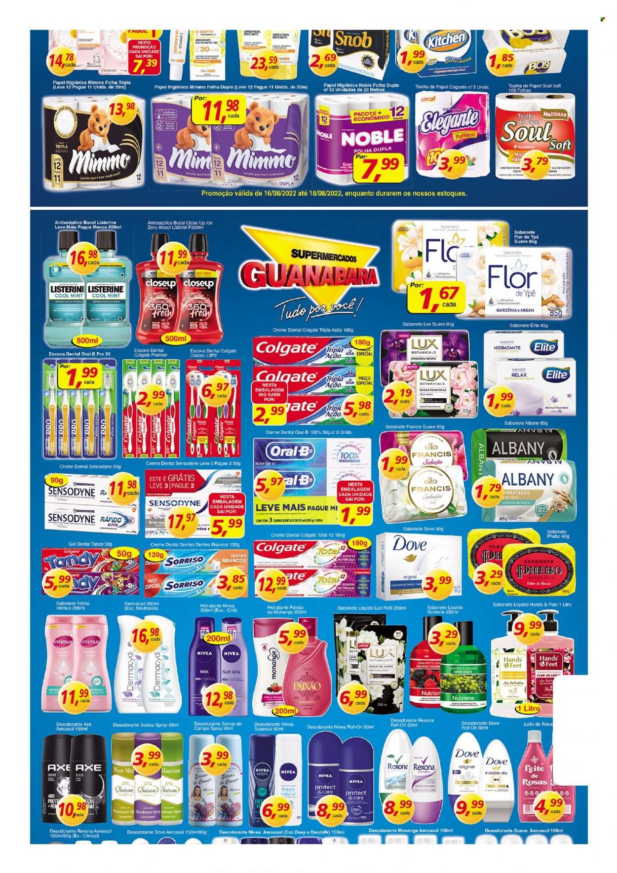 Folheto Supermercados Guanabara - 16/08/2022 - 18/08/2022. Página 9