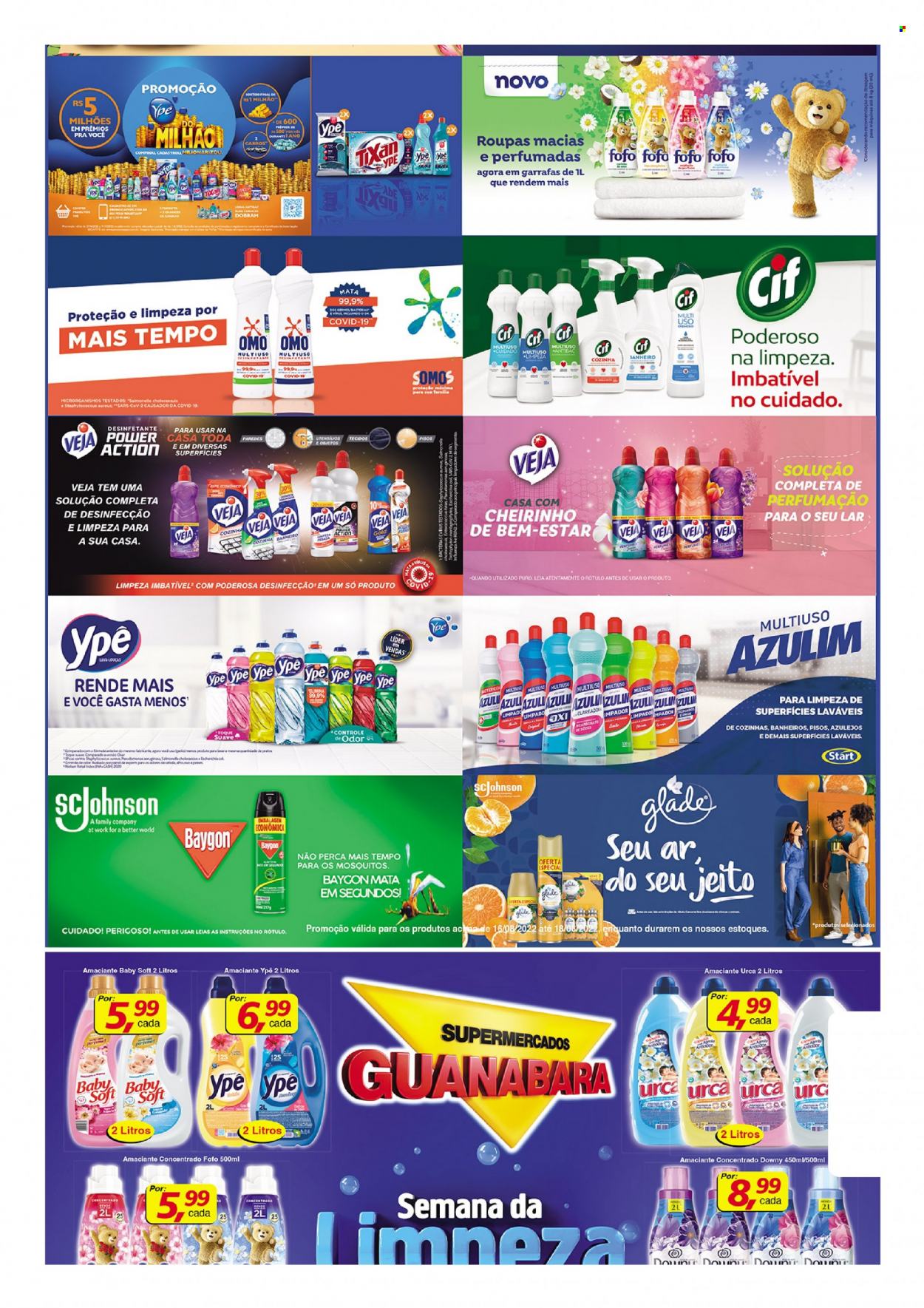 Folheto Supermercados Guanabara - 16/08/2022 - 18/08/2022. Página 12