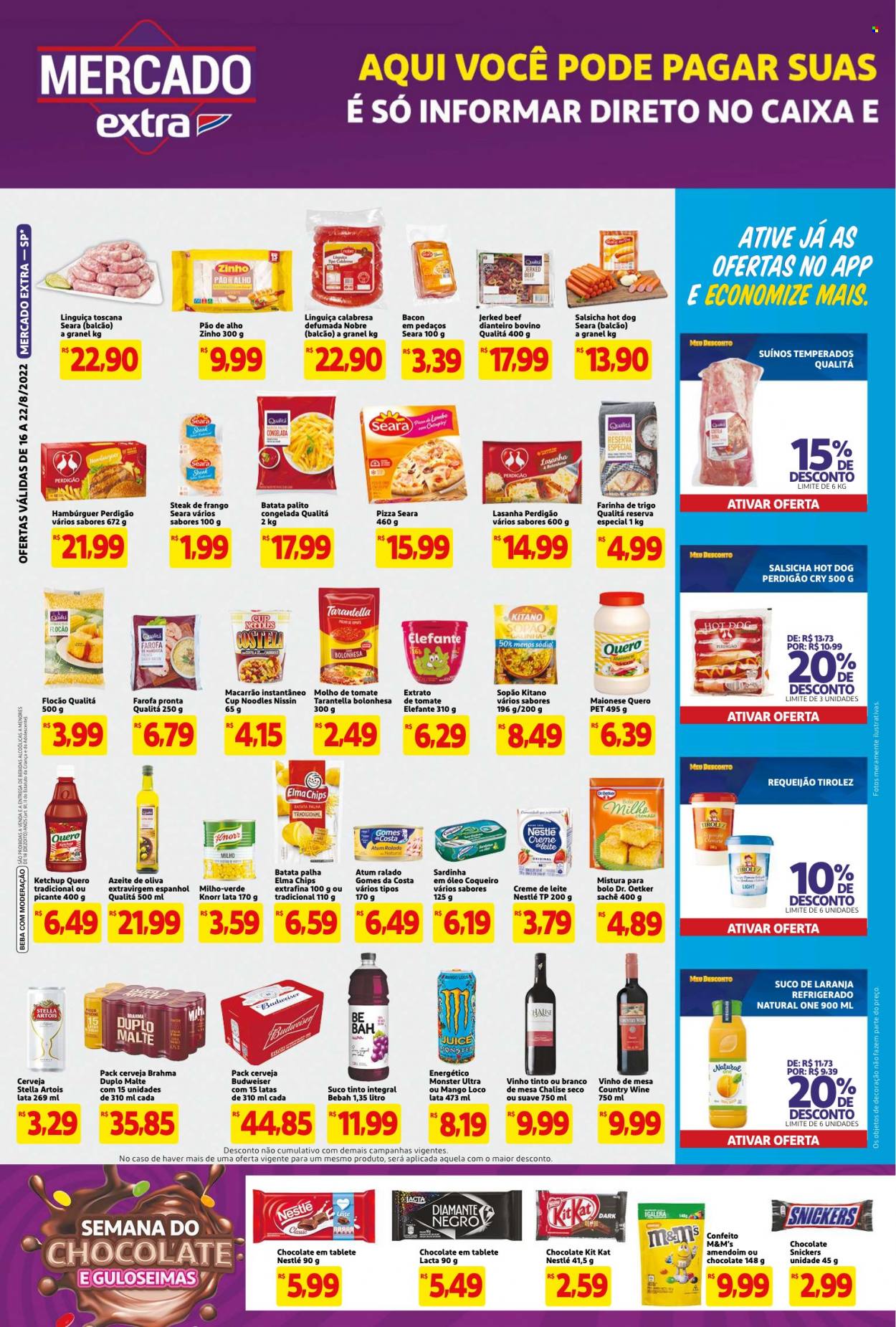 Folheto Mercado Extra - 16/08/2022 - 22/08/2022. Página 2