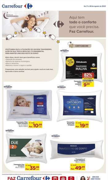 Folheto Carrefour Hiper - 17/08/2022 - 28/08/2022.