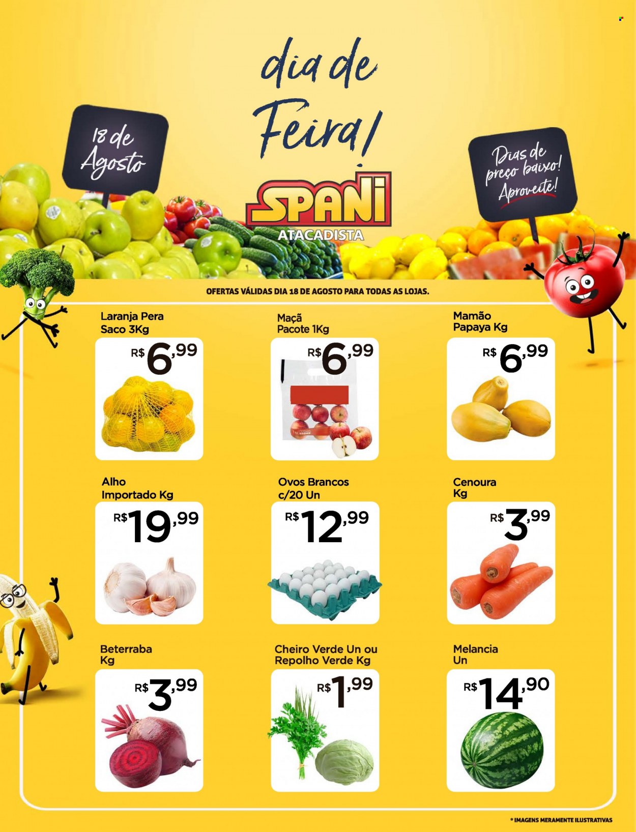 Folheto Spani Atacadista - 18/08/2022 - 18/08/2022. Página 1
