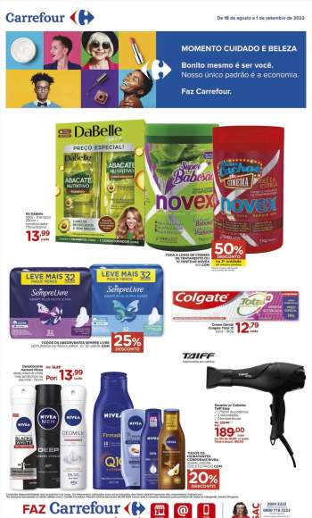Folheto Carrefour Hiper - 18/08/2022 - 01/09/2022.