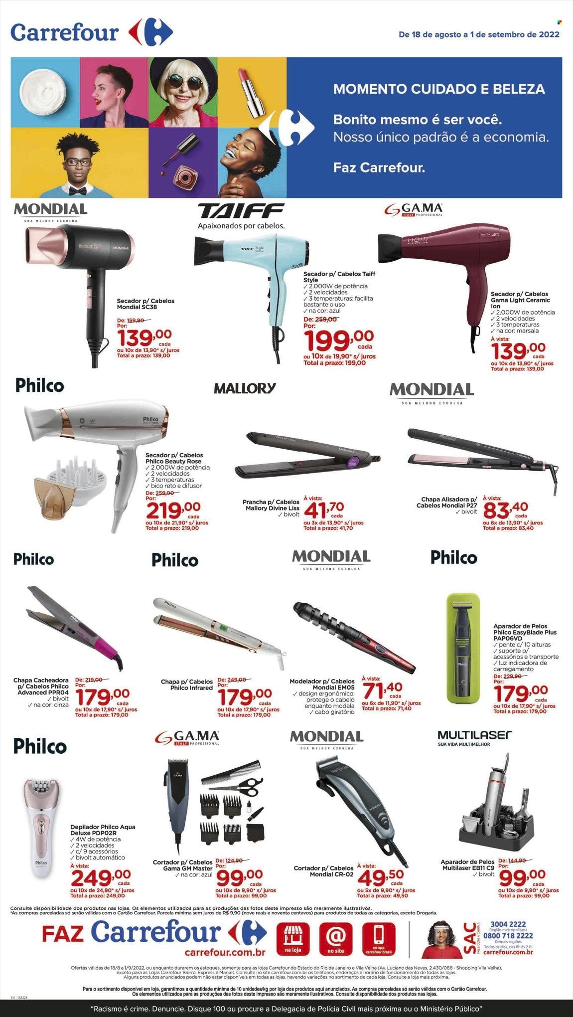 Folheto Carrefour Hiper - 18/08/2022 - 01/09/2022. Página 8