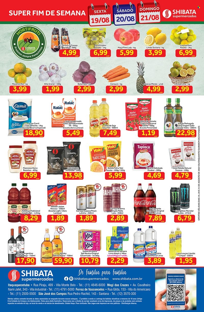 Folheto Shibata Supermercados - 19/08/2022 - 21/08/2022. Página 2