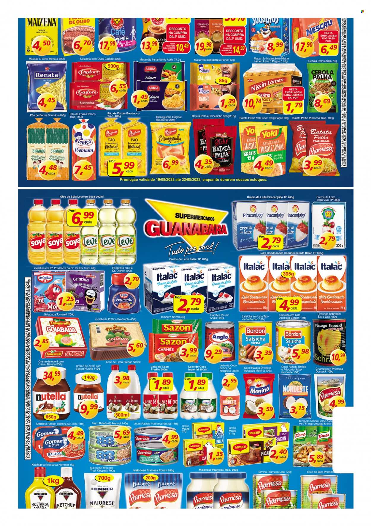 Folheto Supermercados Guanabara - 19/08/2022 - 23/08/2022. Página 3