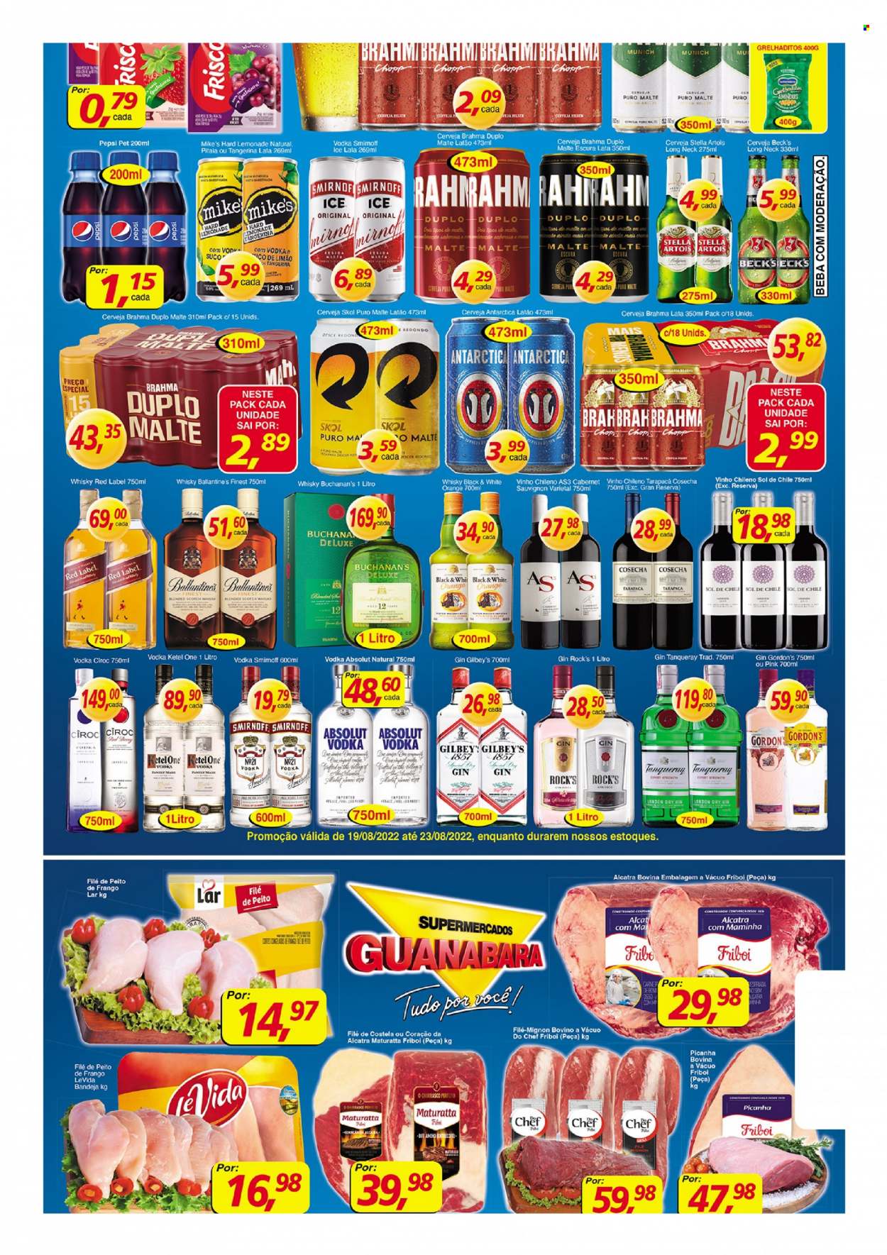 Folheto Supermercados Guanabara - 19/08/2022 - 23/08/2022. Página 5