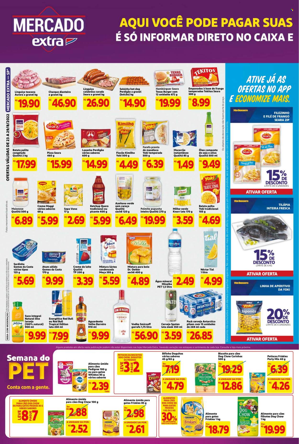 Folheto Mercado Extra - 23/08/2022 - 29/08/2022. Página 2