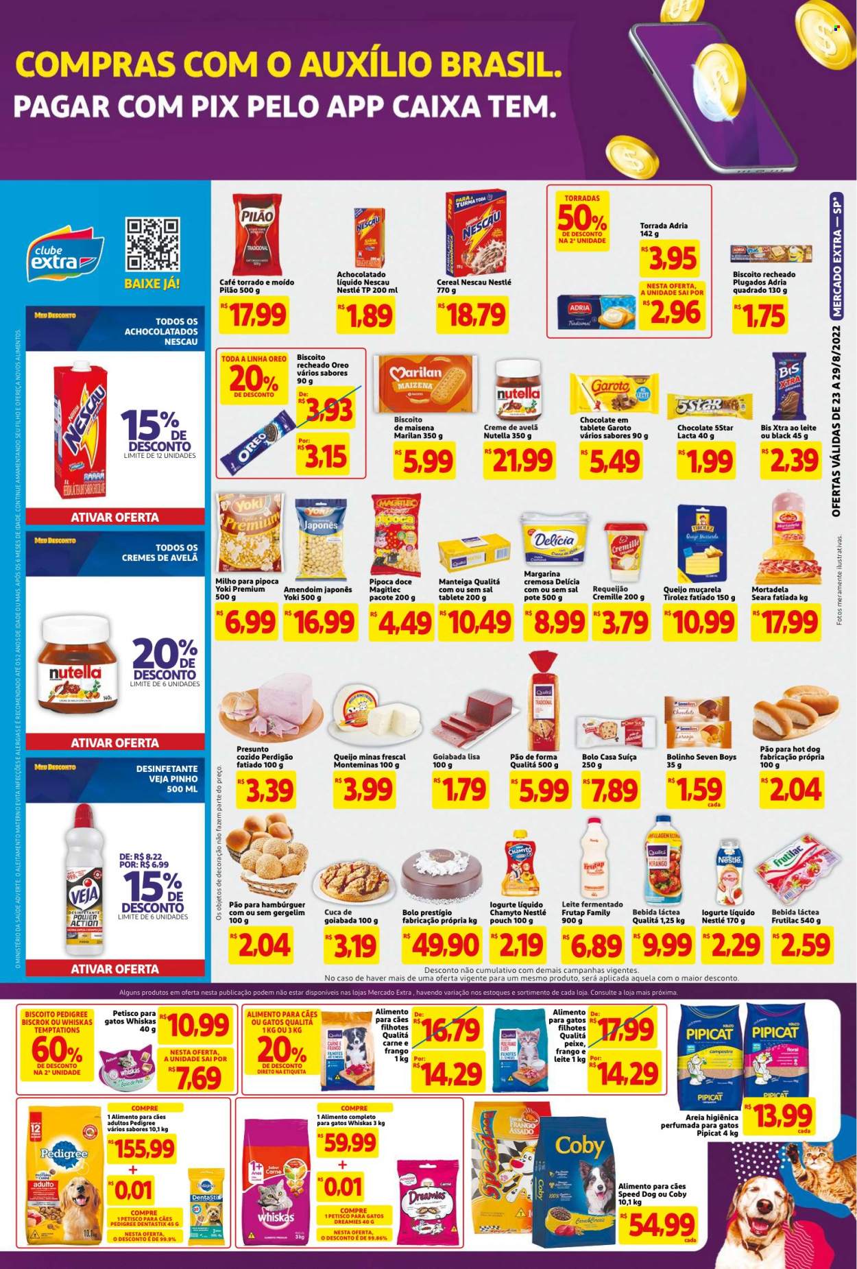 Folheto Mercado Extra - 23/08/2022 - 29/08/2022. Página 3