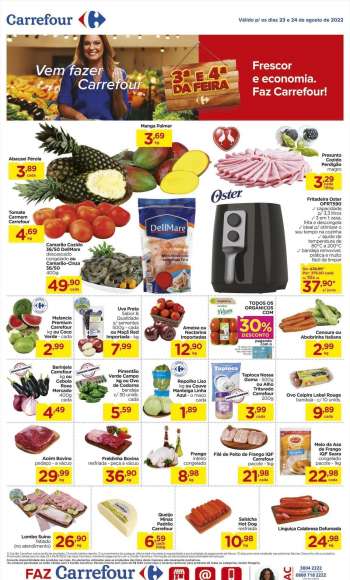 Folheto Carrefour Hiper - 23/08/2022 - 24/08/2022.