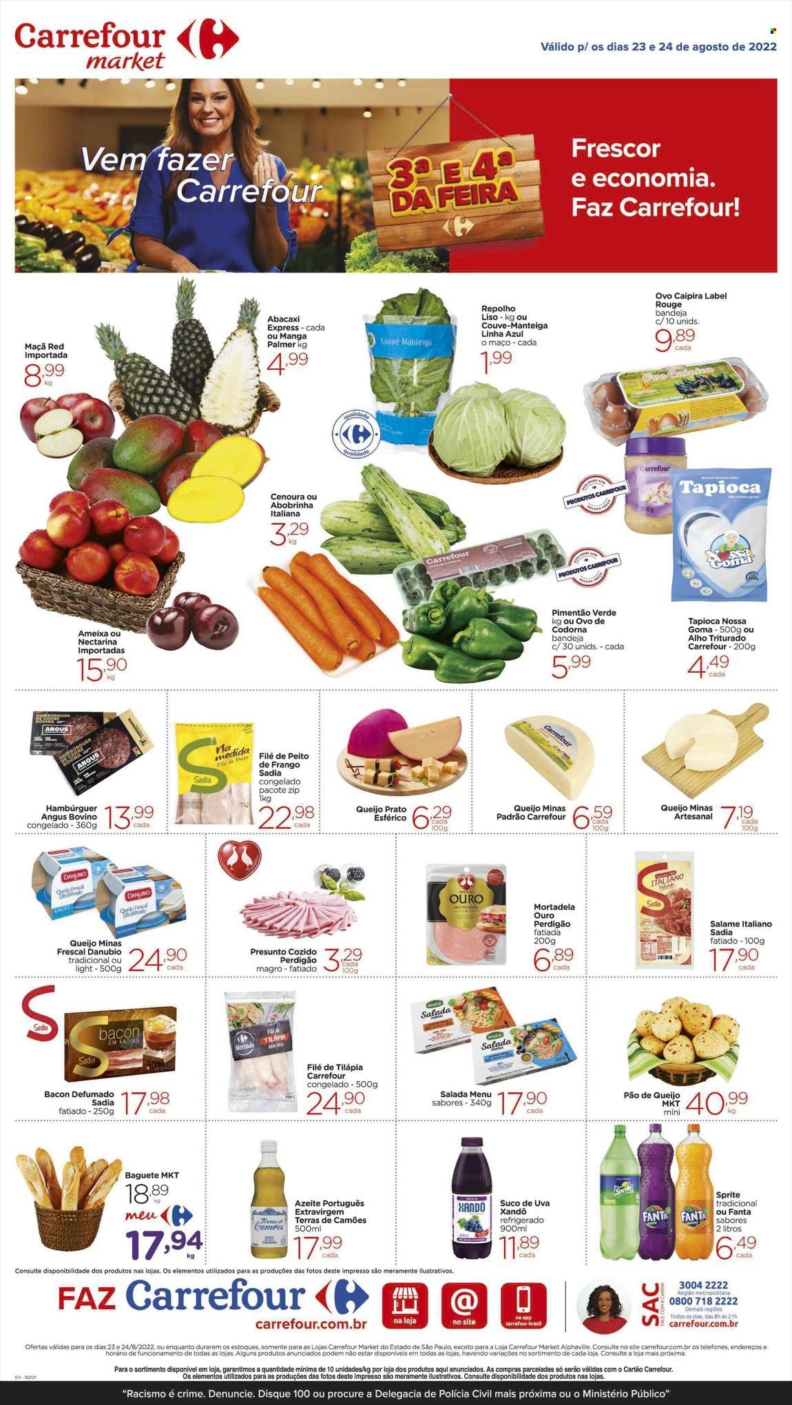 Folheto Carrefour Market - 23/08/2022 - 24/08/2022. Página 1