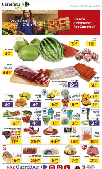 Folheto Carrefour Bairro - 23/08/2022 - 24/08/2022.