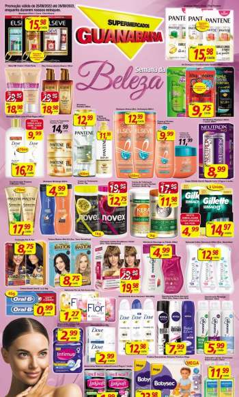 Folheto Supermercados Guanabara - 25/08/2022 - 26/08/2022.