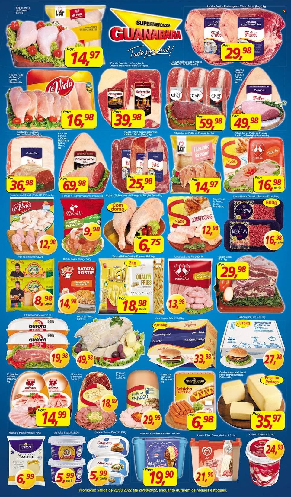 Folheto Supermercados Guanabara - 25/08/2022 - 26/08/2022. Página 9