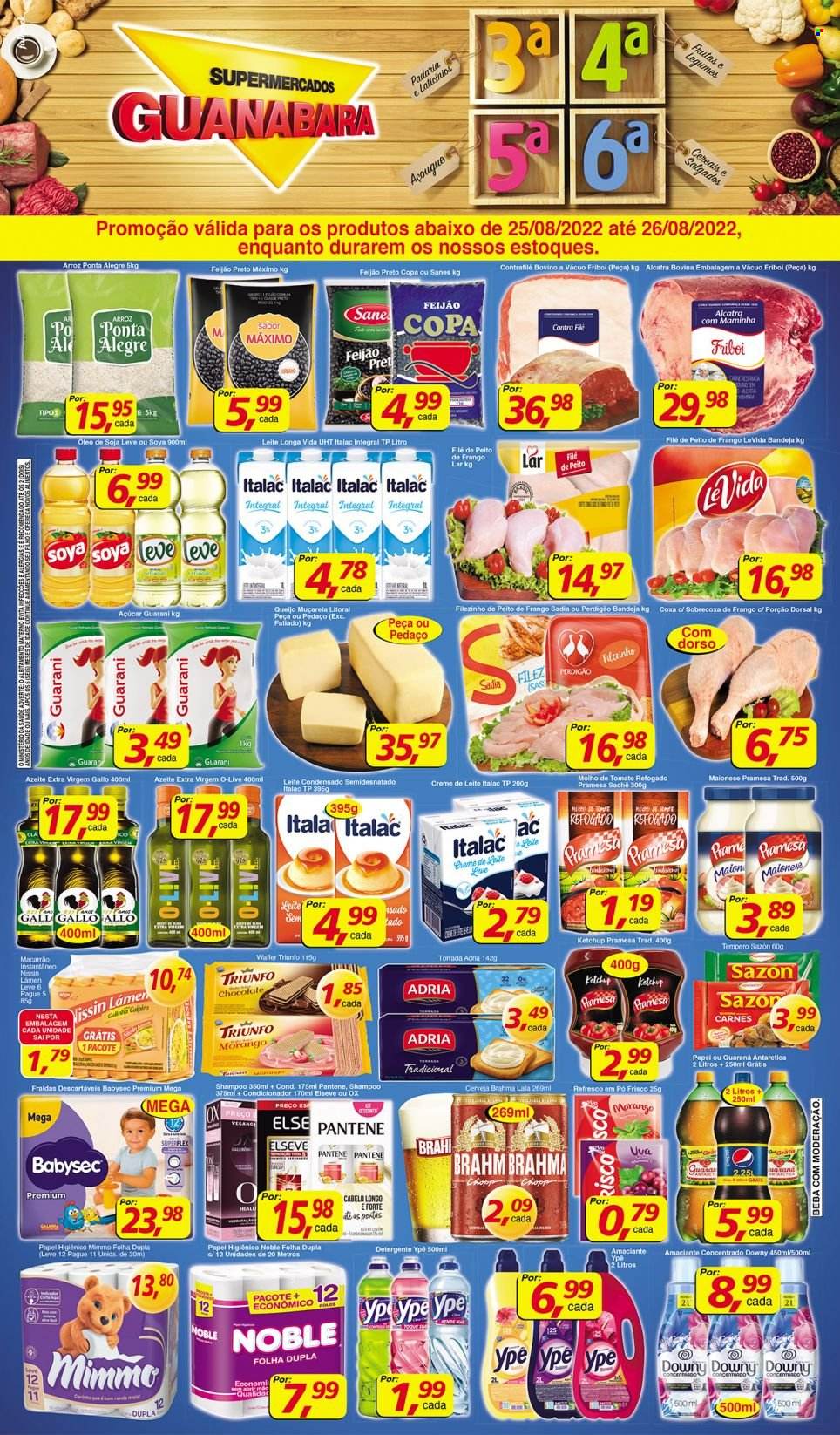 Folheto Supermercados Guanabara - 25/08/2022 - 26/08/2022. Página 12