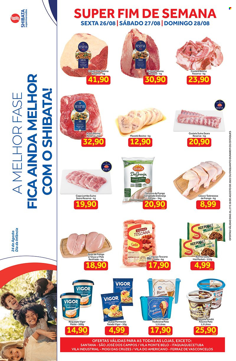 Folheto Shibata Supermercados - 26/08/2022 - 28/08/2022. Página 1